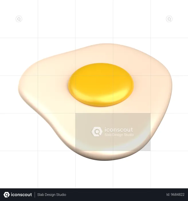 EGG  3D Icon