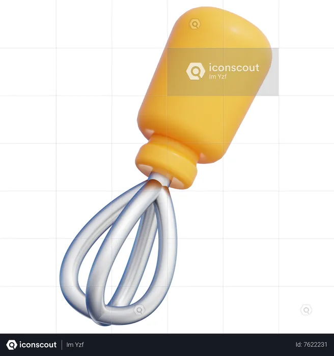 Egg Beater  3D Icon