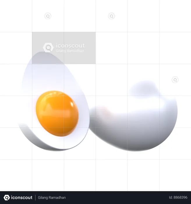 Eggs  3D Icon