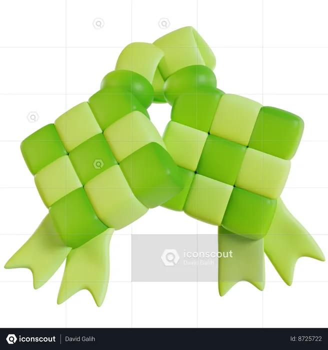 Décoration de l'Aïd  3D Icon