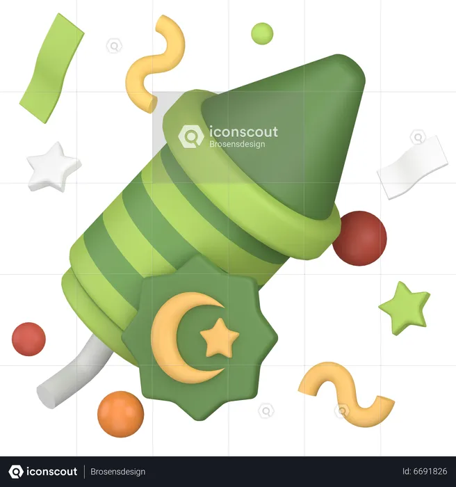 Eid-Feier  3D Icon