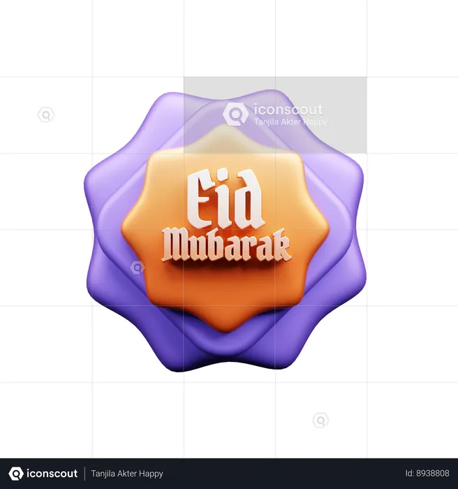 Eid Festival  3D Icon