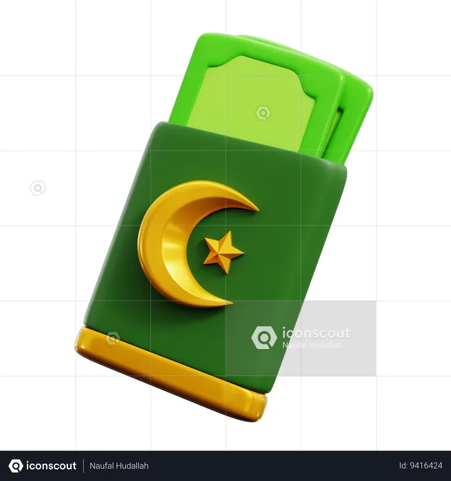 Eid Money  3D Icon