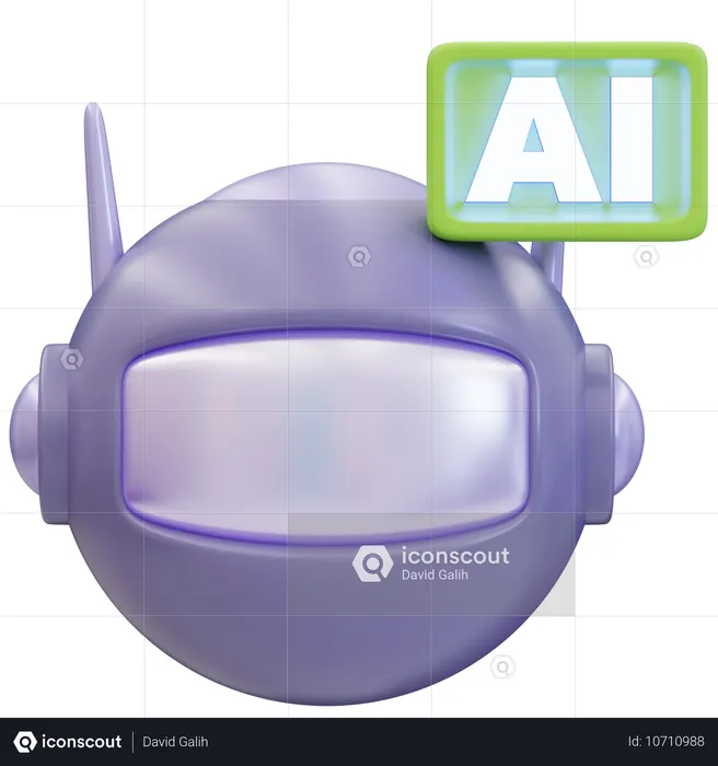 Einen Assistenten haben  3D Icon
