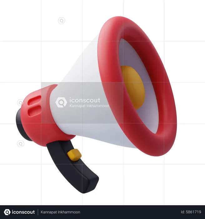 Einkaufsmarketing  3D Icon