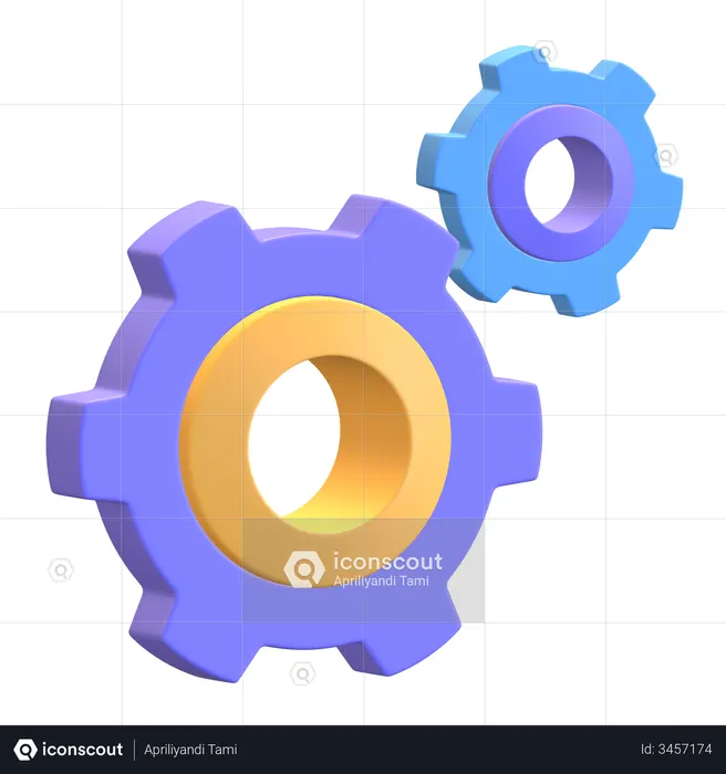 Einstellung  3D Icon