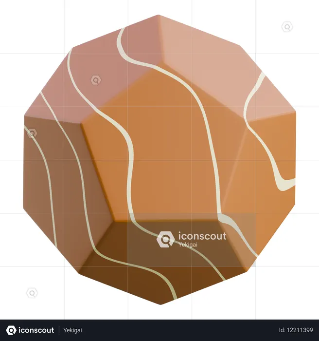 El rover de Marte explora la superficie marciana  3D Icon