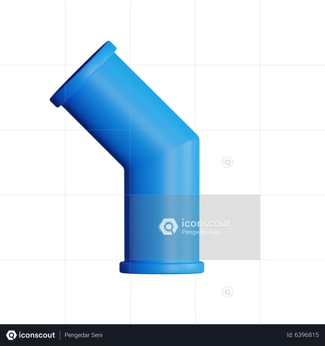 Elbow Joint Pipe  3D Icon