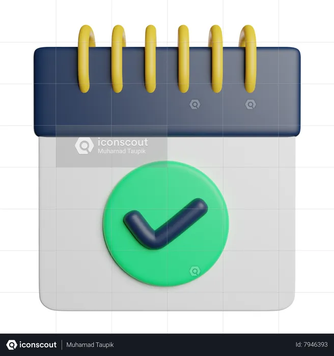 Election Date  3D Icon