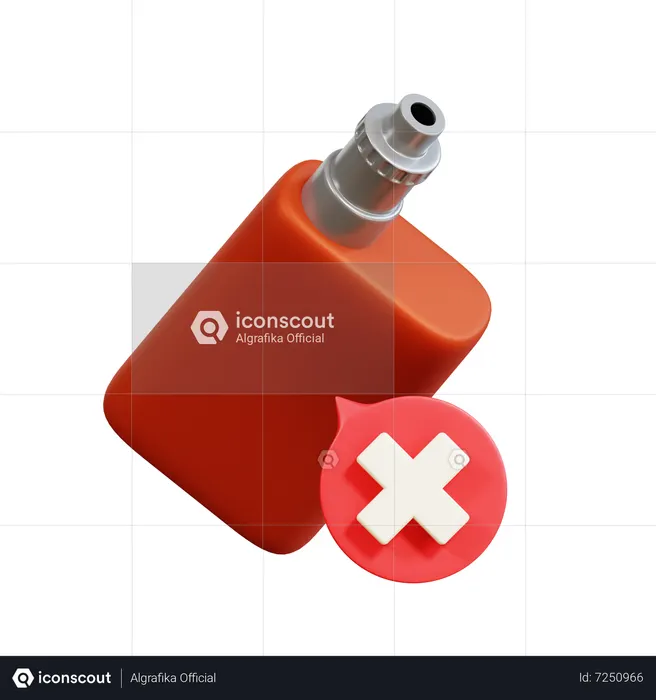 Electric Cigarette  3D Icon