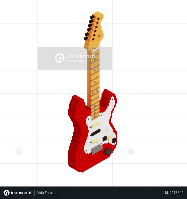 Download Premium Electric Guitar 3d Download In Png Obj Or Blend Format