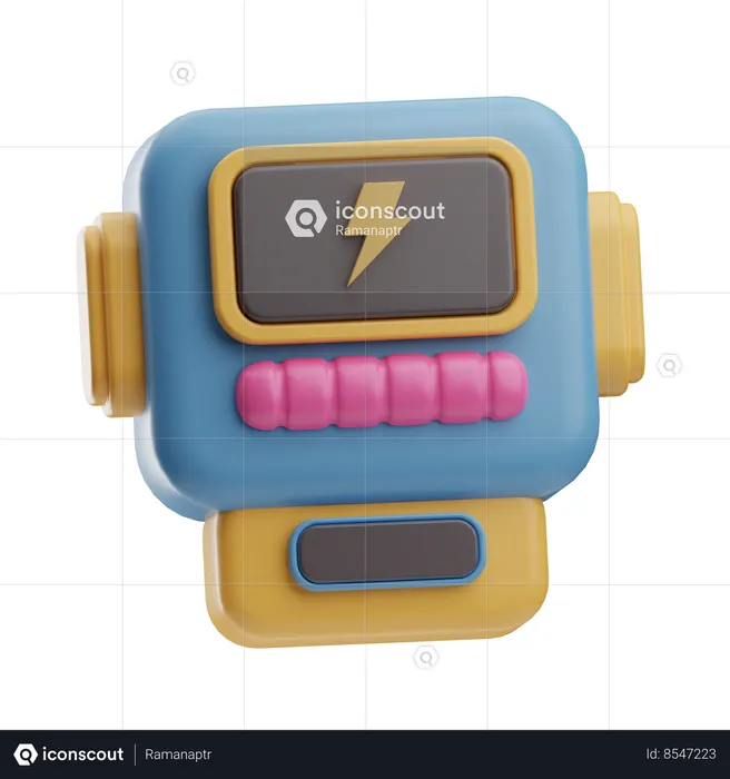 Electric Meter  3D Icon
