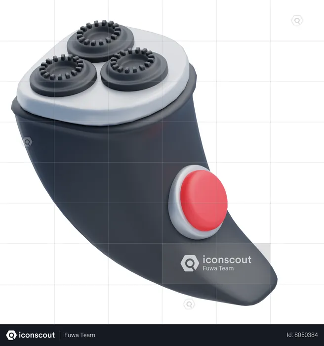 Electric Shaver  3D Icon