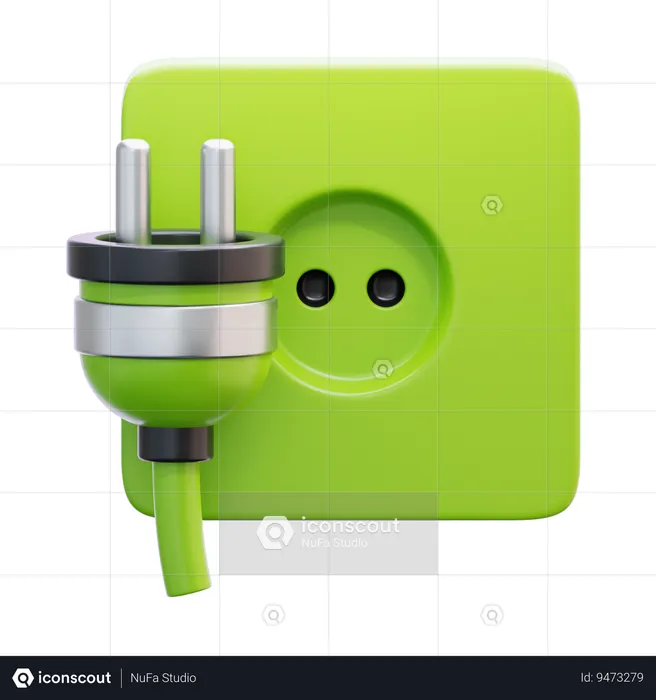 ELECTRIC SOCKET  3D Icon