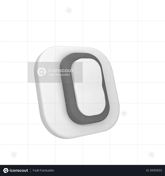 Electric Switch  3D Icon
