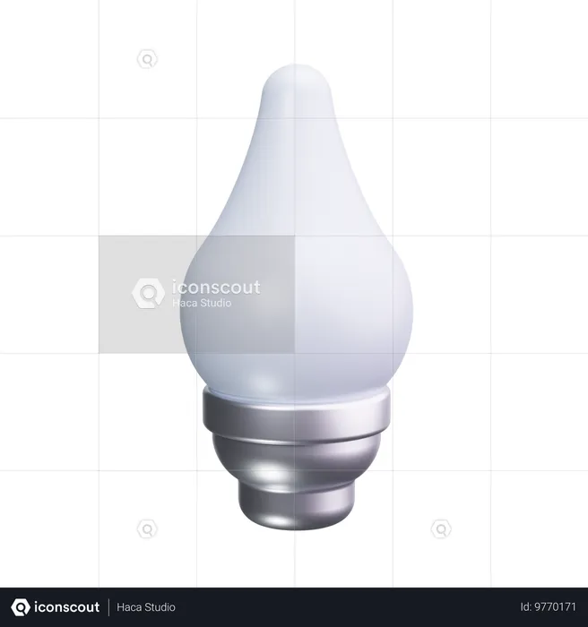 Electrical Bulb  3D Icon