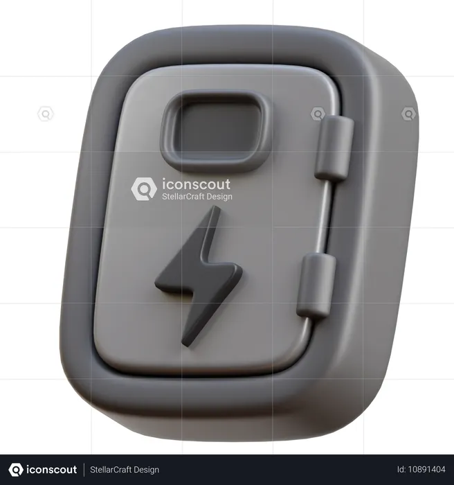 Electrical Panel Box  3D Icon