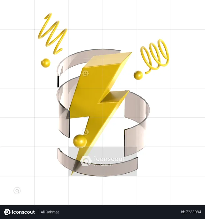 Electricity  3D Icon