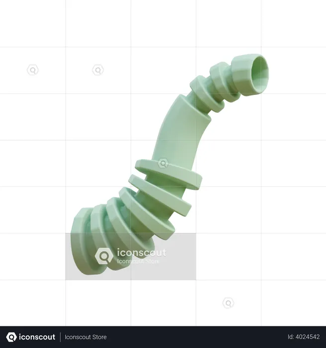 Elephant trunk 3D Illustration download in PNG, OBJ or Blend format