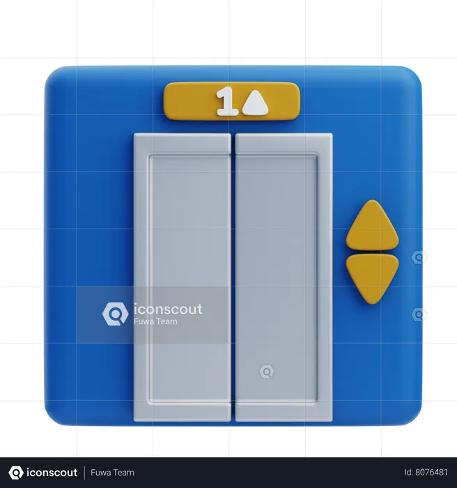 Elevator  3D Icon