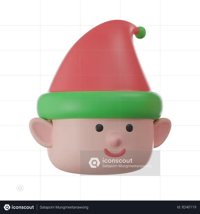 Elf  3D Icon