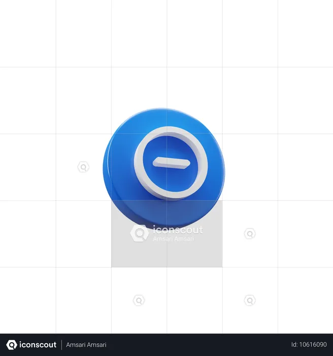 Eliminar  3D Icon