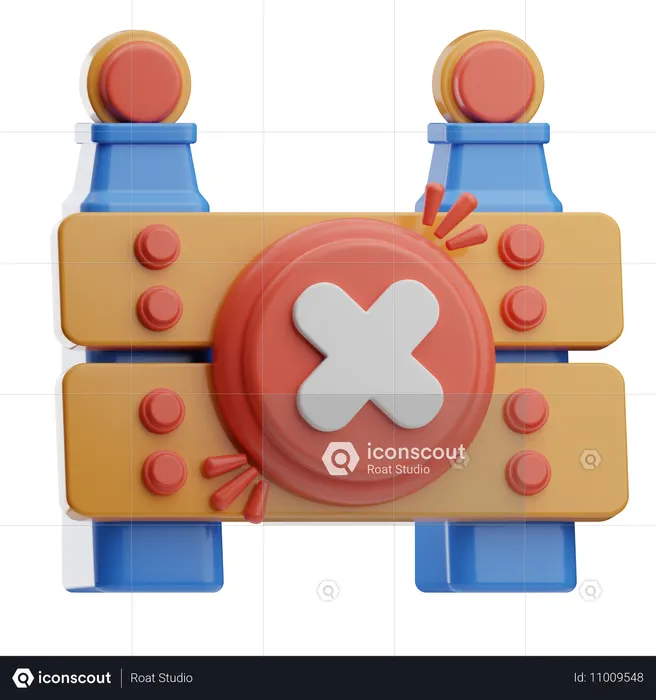Em manutenção  3D Icon