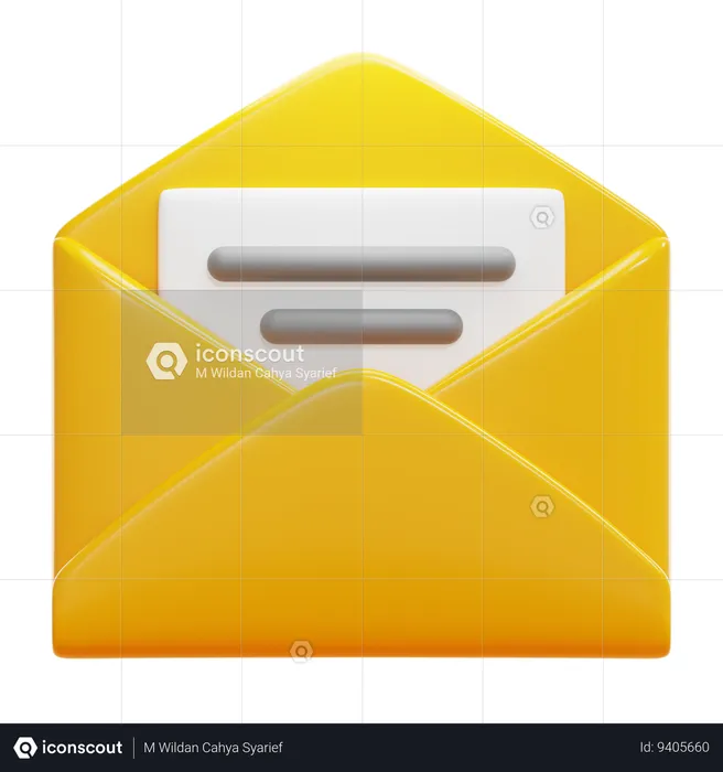 EMAIL  3D Icon