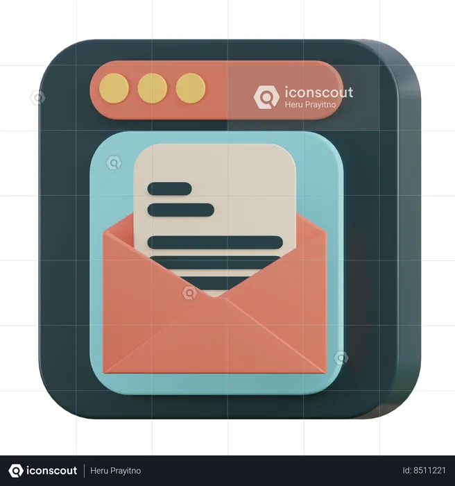 Email  3D Icon