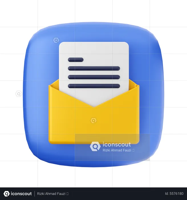 Email  3D Icon