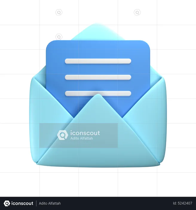 Email  3D Icon