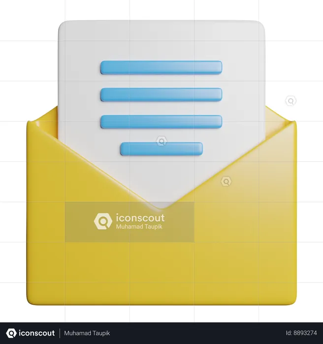 Email  3D Icon