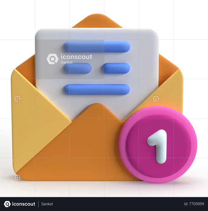 Email  3D Icon