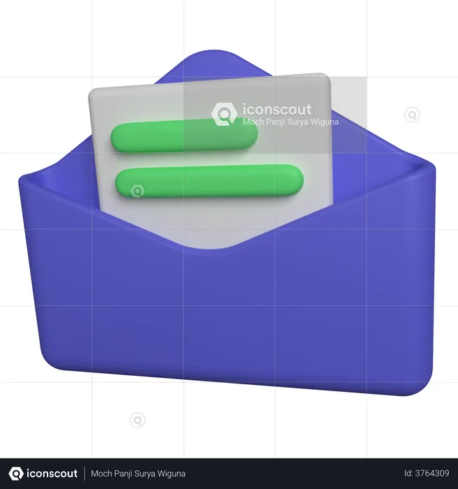 Email  3D Illustration