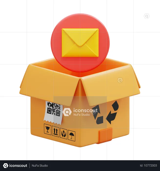 Email Box  3D Icon