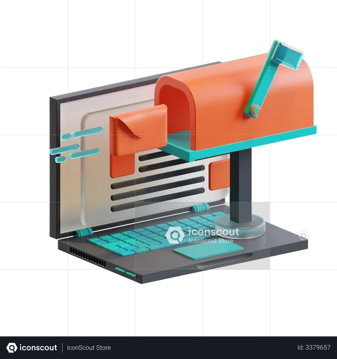 Email campaign  3D Icon