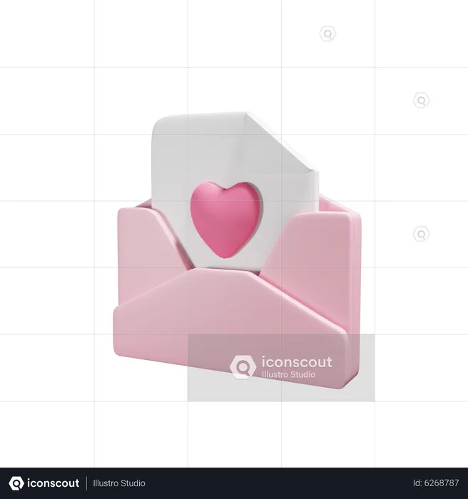 E-mail d'amour  3D Icon