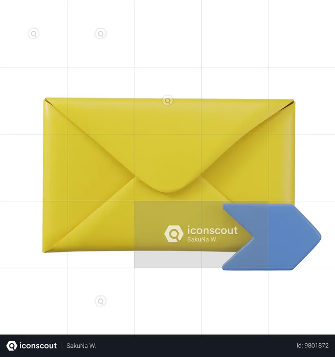 E-mail favorito  3D Icon