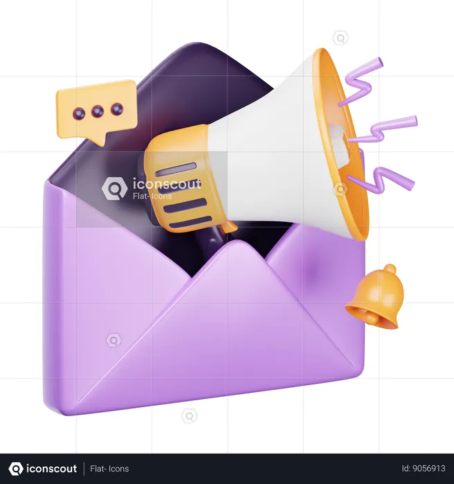 Publicité par e-mail  3D Icon