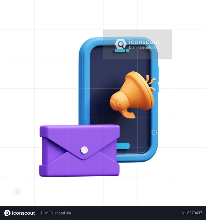 Email Marketing  3D Icon