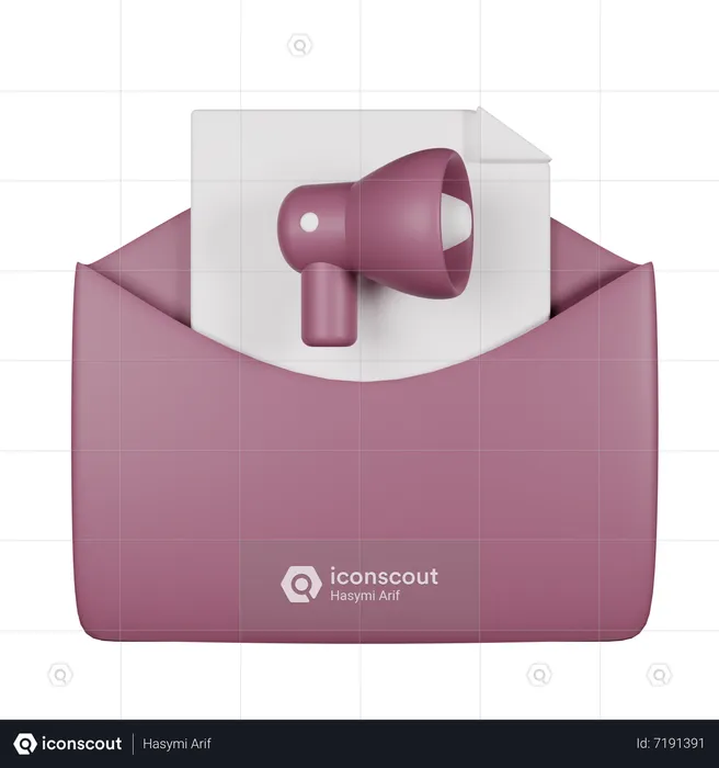 Email Marketing  3D Icon