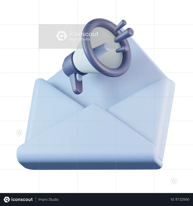 Email marketing  3D Icon