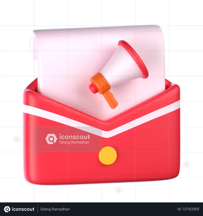 Email Marketing  3D Icon
