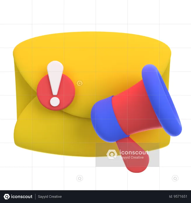 Email Marketing  3D Icon