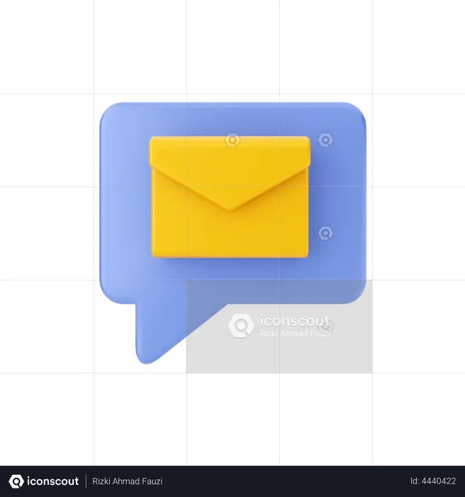 Email Message  3D Illustration