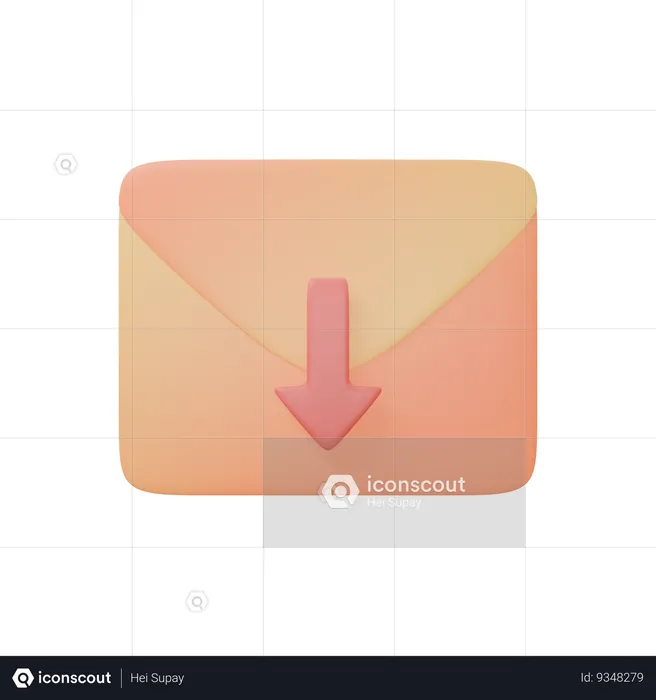 Email Received  3D Icon