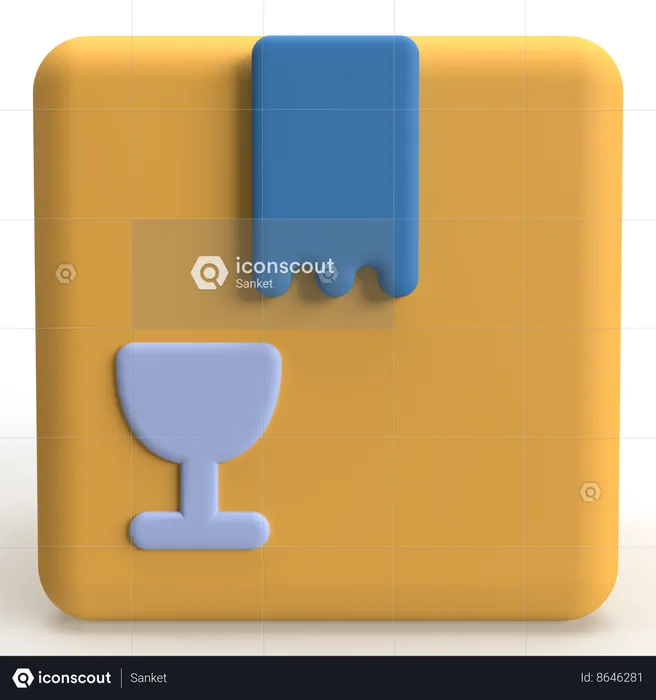 L'emballage du produit  3D Icon