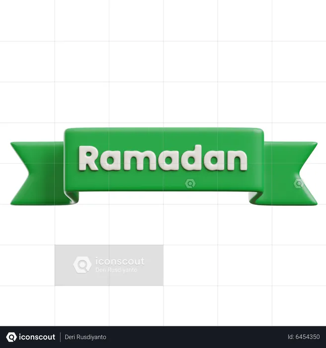 Distintivo do Ramadã  3D Icon