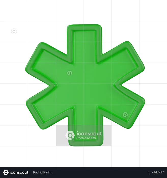 Emergencia  3D Icon