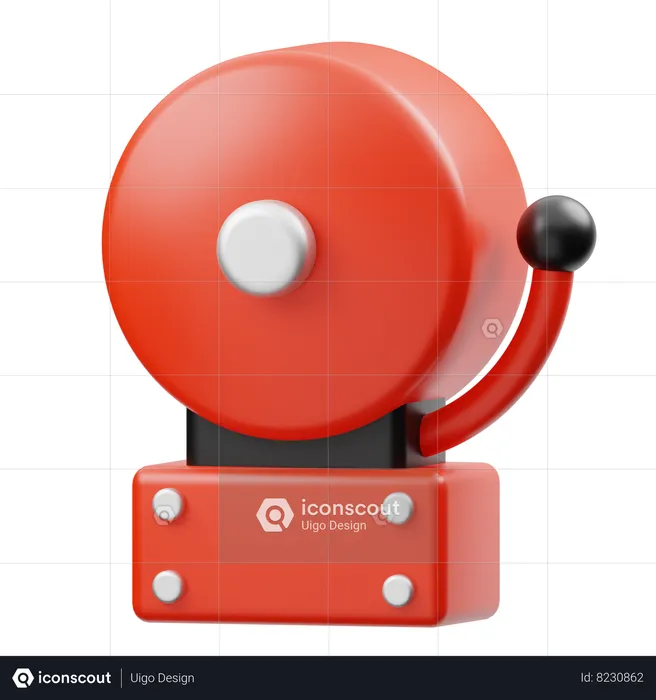 Emergency Alarm Emoji 3D Icon download in PNG, OBJ or Blend format